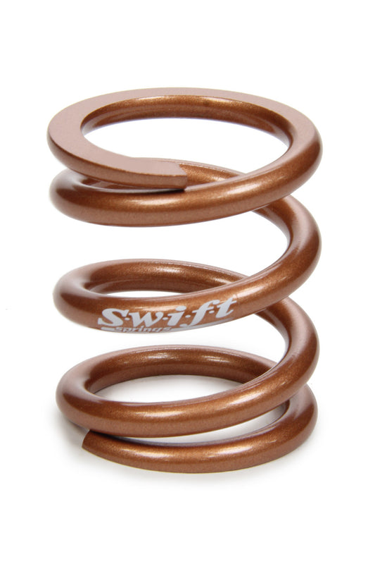 Swift Springs Bump Stop Spring - Round Wire - 2.25 in Free Length - 2 in OD - 500 lb/in Spring Rate - Steel - Copper