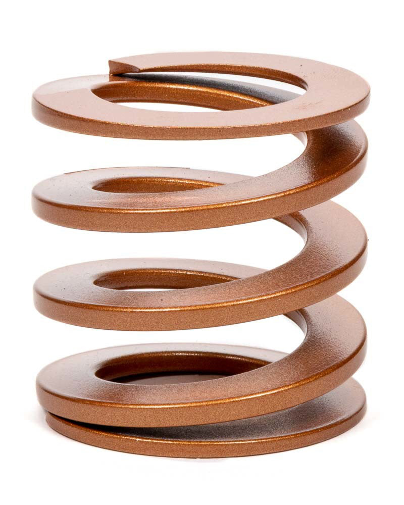Swift Springs Bump Stop Spring - Flat Wire - 2.25 in Free Length - 2.3 in OD - 600 lb/in Spring Rate - Steel - Copper