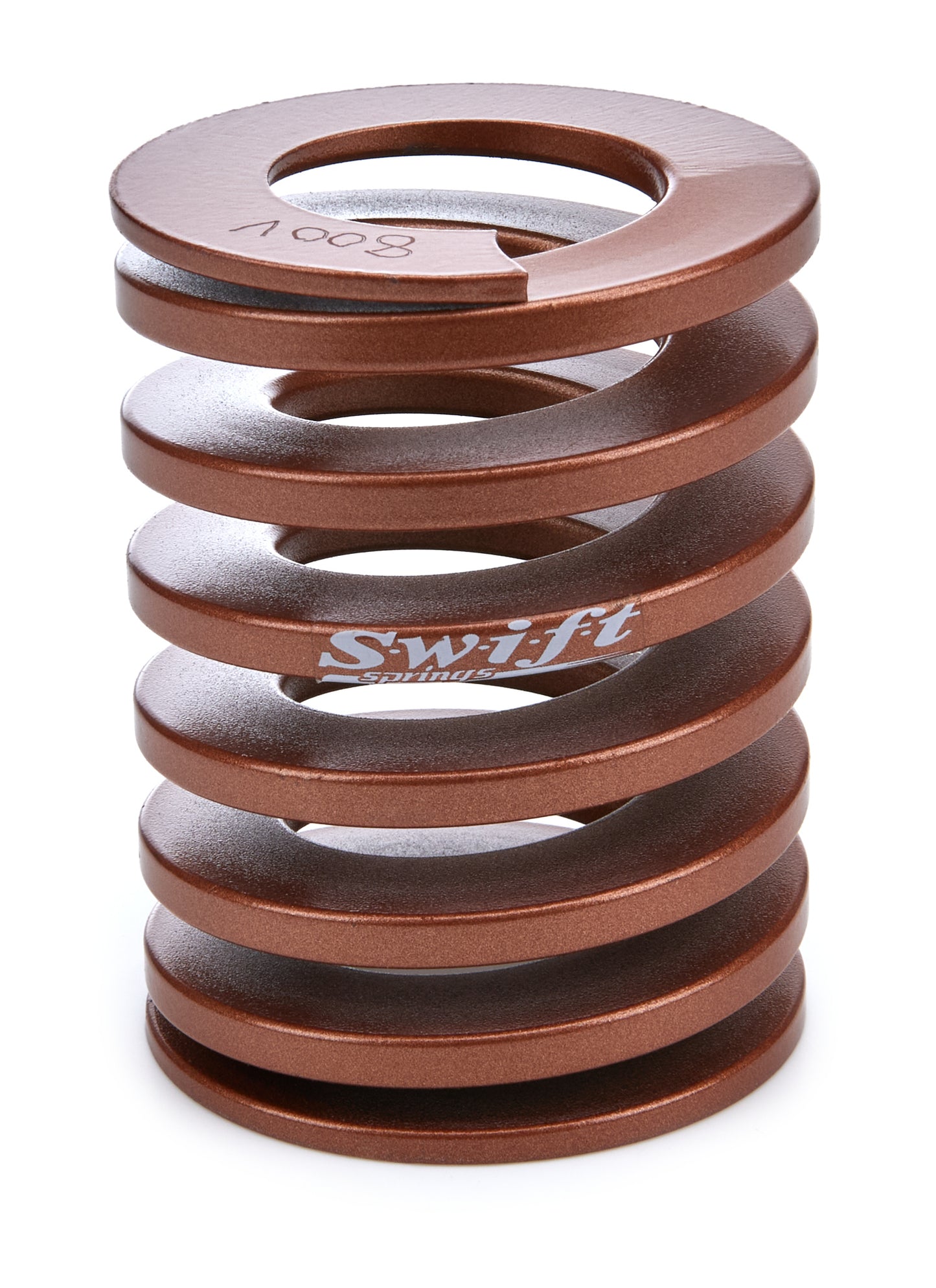 Swift Springs Bump Stop Spring - Flat Wire - Progressive - 3 in Free Length - 2.3 in OD - 400-800 lb/in Spring Rate -