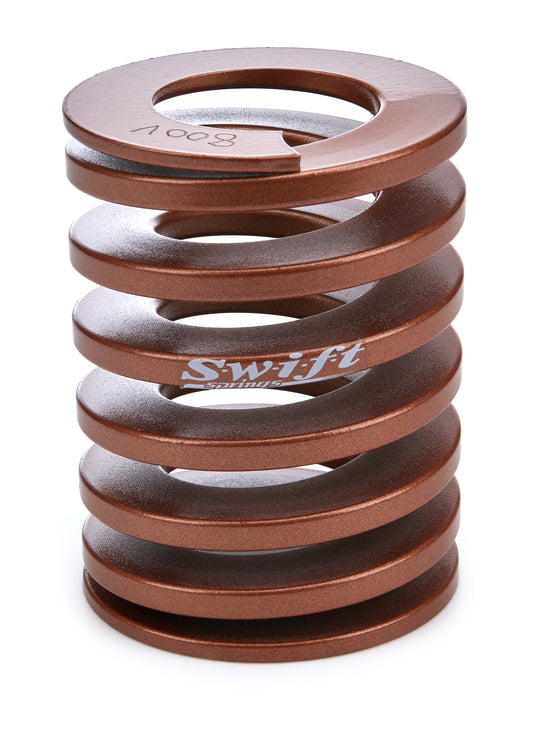 Swift Springs Bump Stop Spring - Flat Wire - Progressive - 3 in Free Length - 2.3 in OD - 400-800 lb/in Spring Rate -