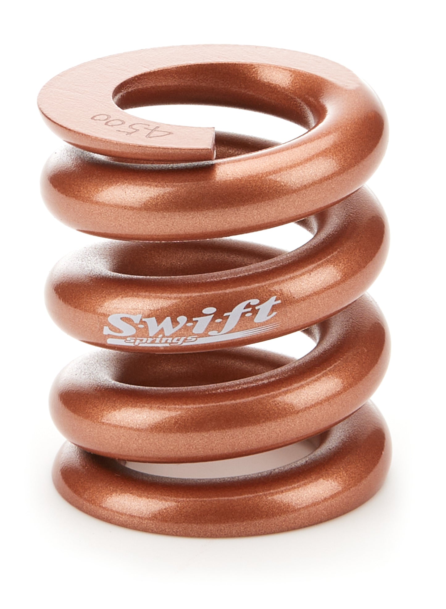 Swift Springs Bump Stop Spring - Round Wire - 2.25 in Free Length - 2 in OD - 4500 lb/in Spring Rate - Steel - Copper