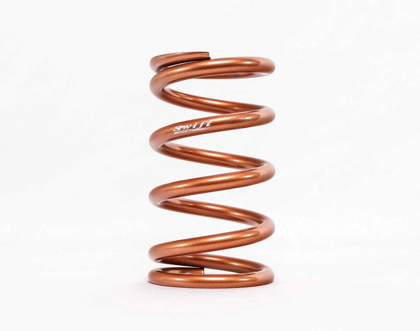 Swift Springs Coil Spring - Coil-Over - 65 mm ID - 8 in Length - 18 kgf/mm Spring Rate - Steel - Copper Powder Coat -
