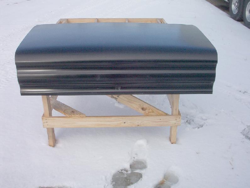 1964-1965 Chevelle Bolt-On Fiberglass Trunk Lid - Glasstek T1039 product image