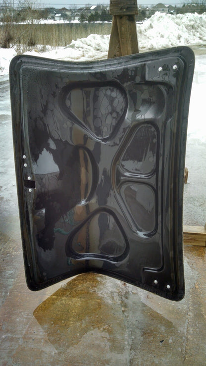 1955-1957 Chevy Bolt-On Fiberglass Trunk Lid - Glasstek T1057 - view 2