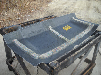 1964-1966 Barracuda Pin-On Fiberglass Trunk Lid - Glasstek T7028 - view 2