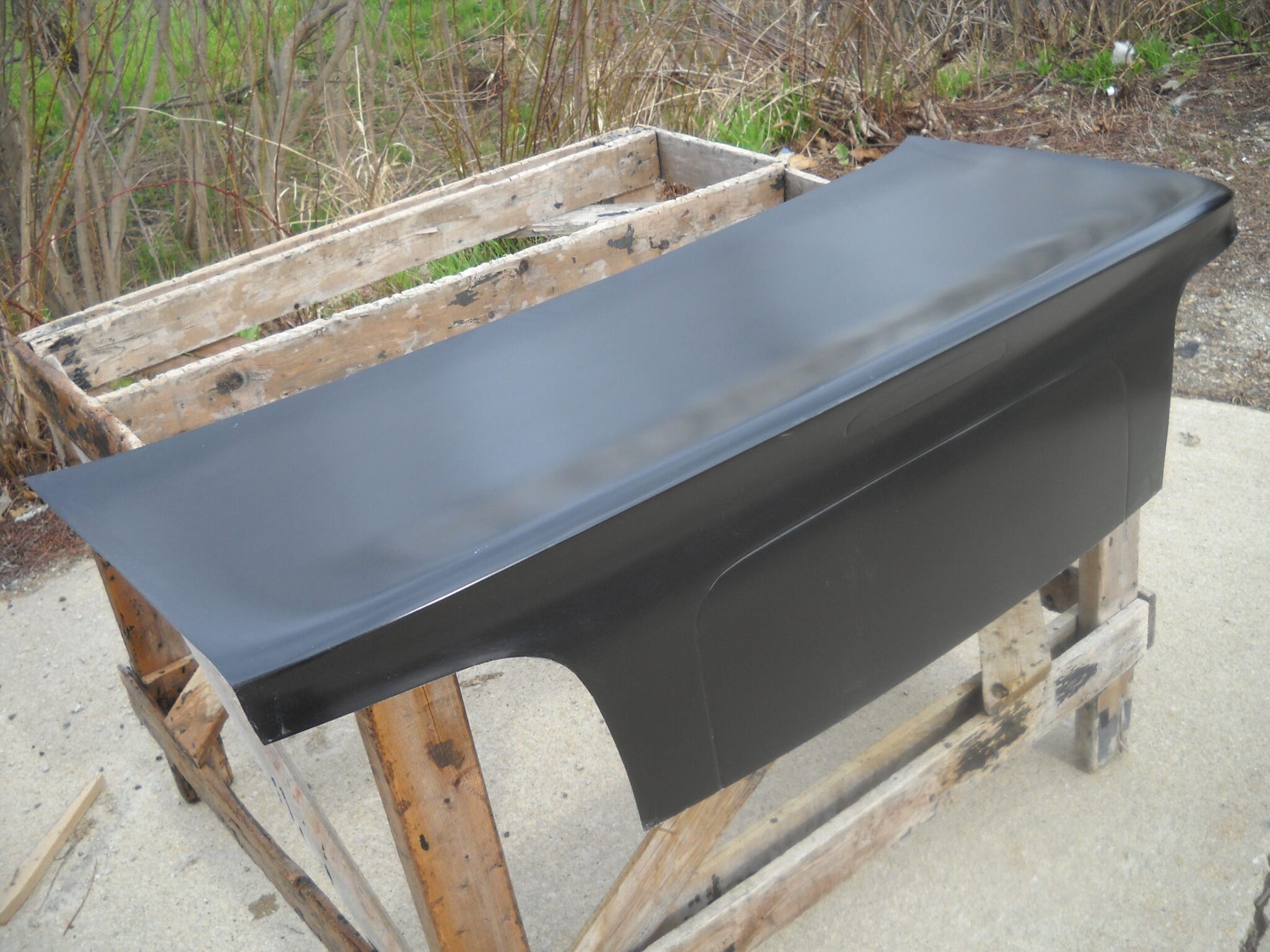 1994-1998 Mustang Pin-On Fiberglass Trunk Lid - Glasstek T9018 - view 2