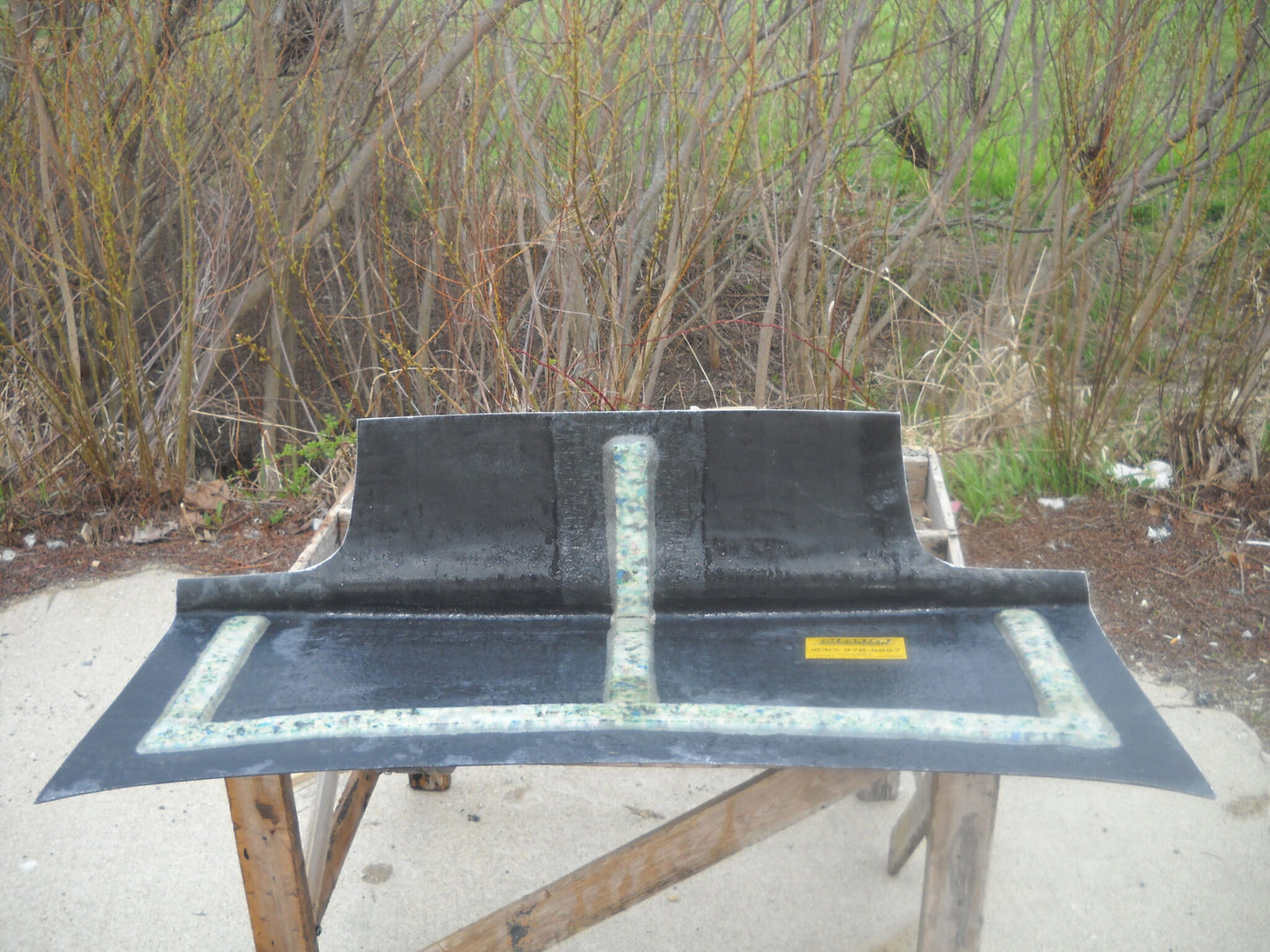 1994-1998 Mustang Pin-On Fiberglass Trunk Lid - Glasstek T9018 - view 3