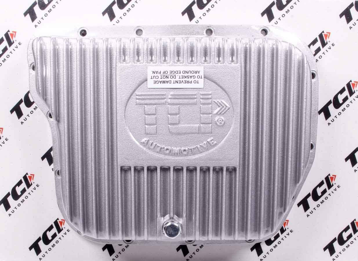Tci Transmission Pan - Deep Sump - Finned - Adds 2.0 qt Capacity - Aluminum - Natural - Torqueflite 727 - Kit