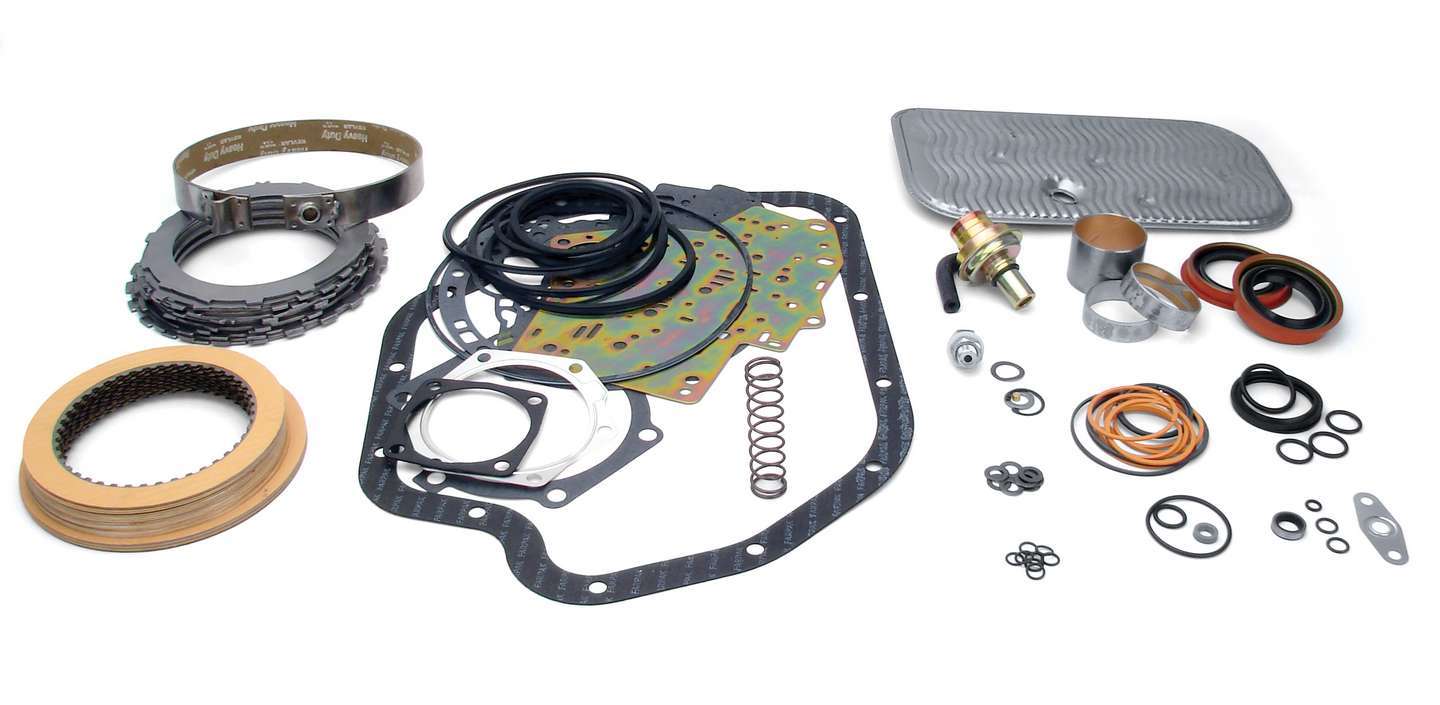 Tci Transmission Rebuild Kit - Automatic - Pro Super - Clutches / Bands / Filter / Gaskets / Seals - Modulator - Valve