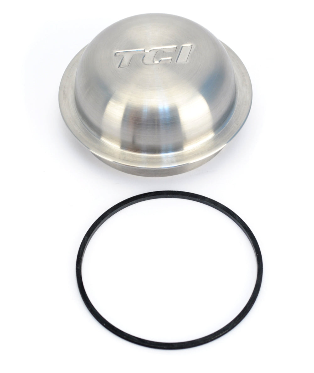 Tci Governor Cover - TCI Logo - Stainless - Natural - 4L60E / 700R4 - Each