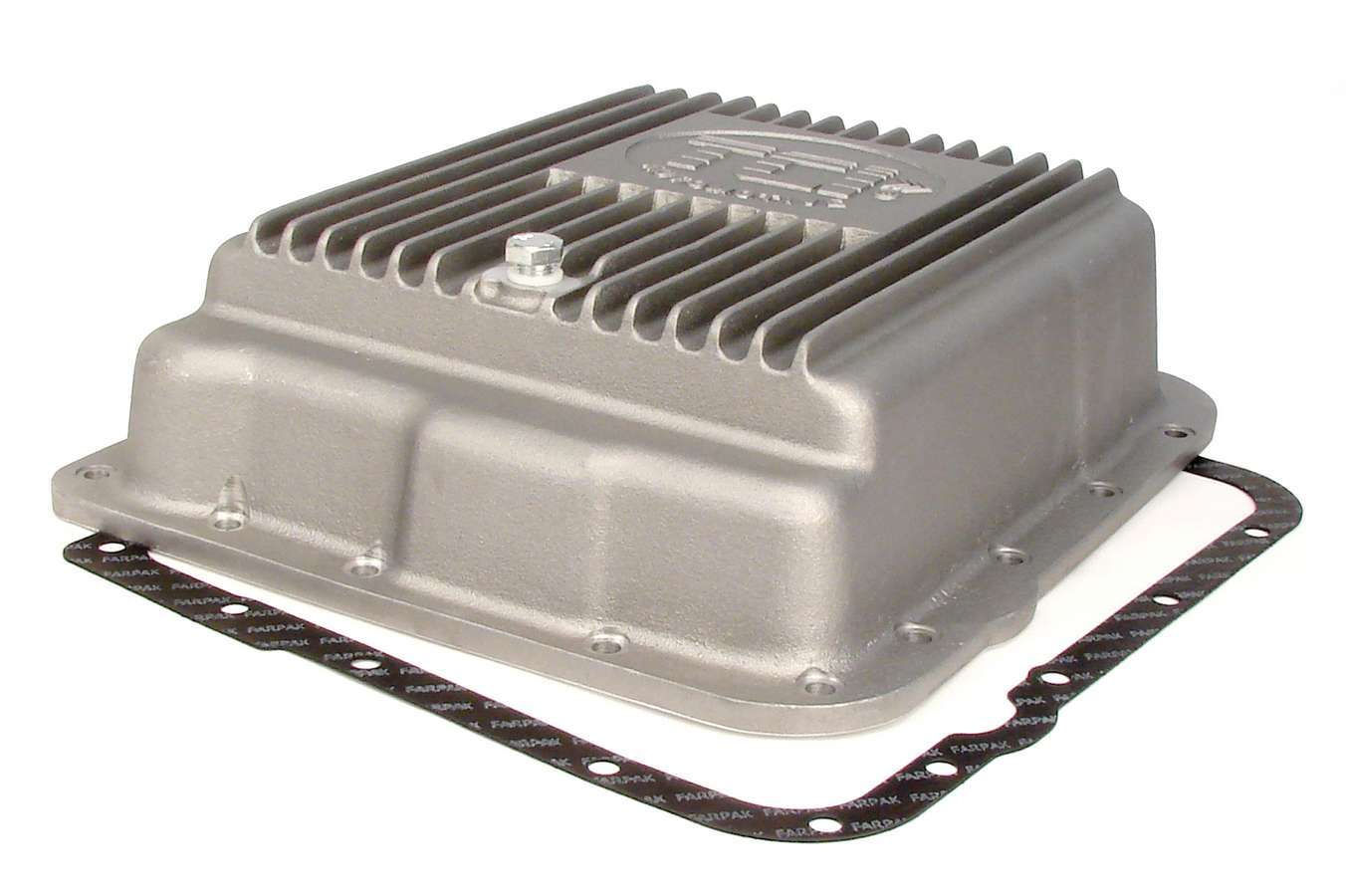Tci Transmission Pan - Deep Sump - Finned - Adds 2.0 qt Capacity - Aluminum - Natural - TH350 - Kit