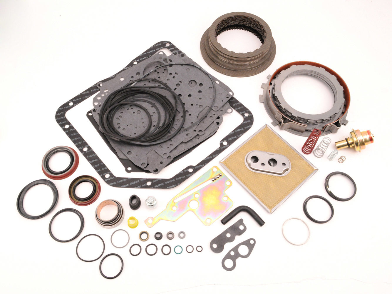 Tci Transmission Rebuild Kit - Automatic - Pro Super - Clutches / Bands / Filter / Gaskets / Seals - Modulator - Valve