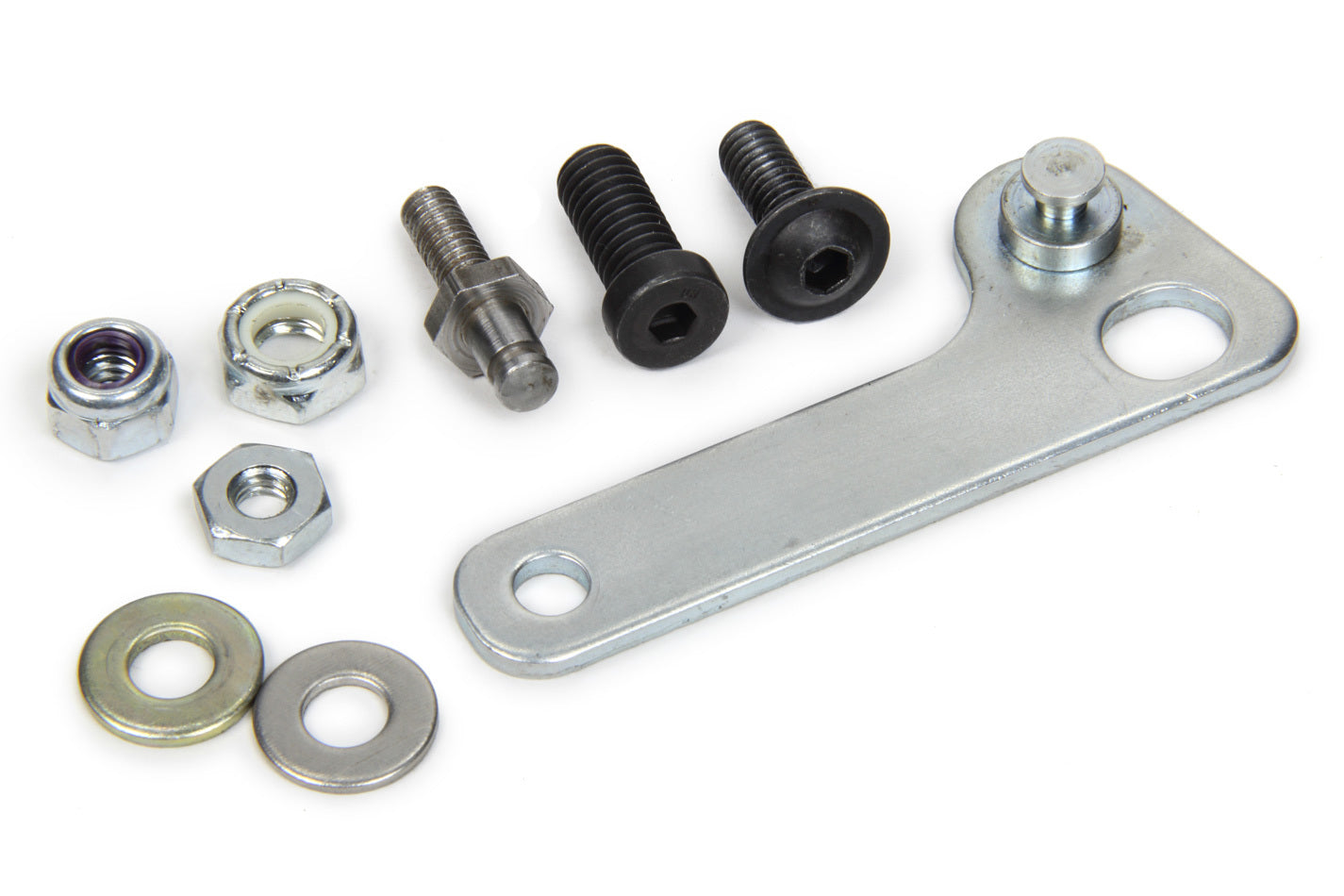 Tci Kickdown Cable Adapter - Steel - Zinc Plated - Edelbrock / Quadrajet Carburetor - Each