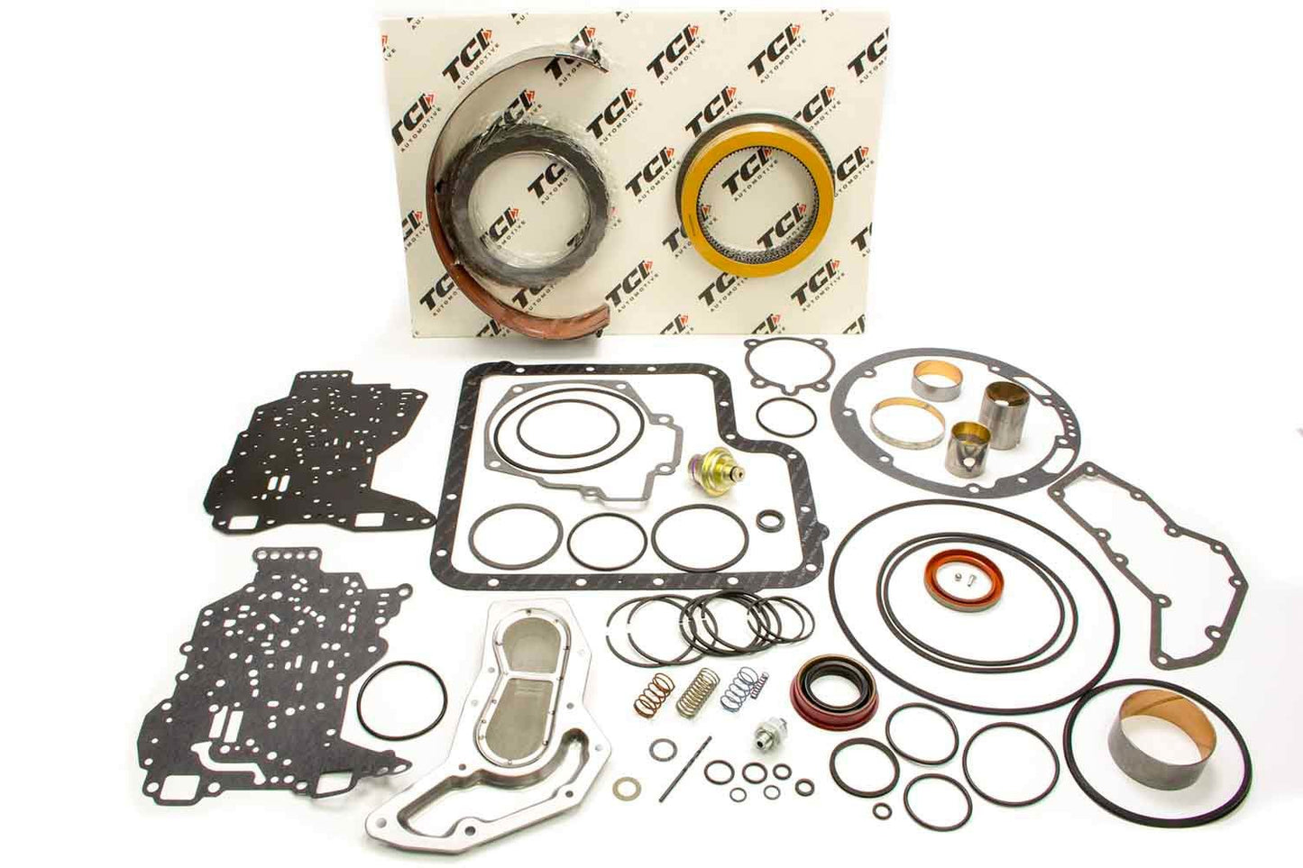 Tci Transmission Rebuild Kit - Automatic - Pro Super - Clutches / Bands / Filter / Gaskets / Seals - Modulator - Valve