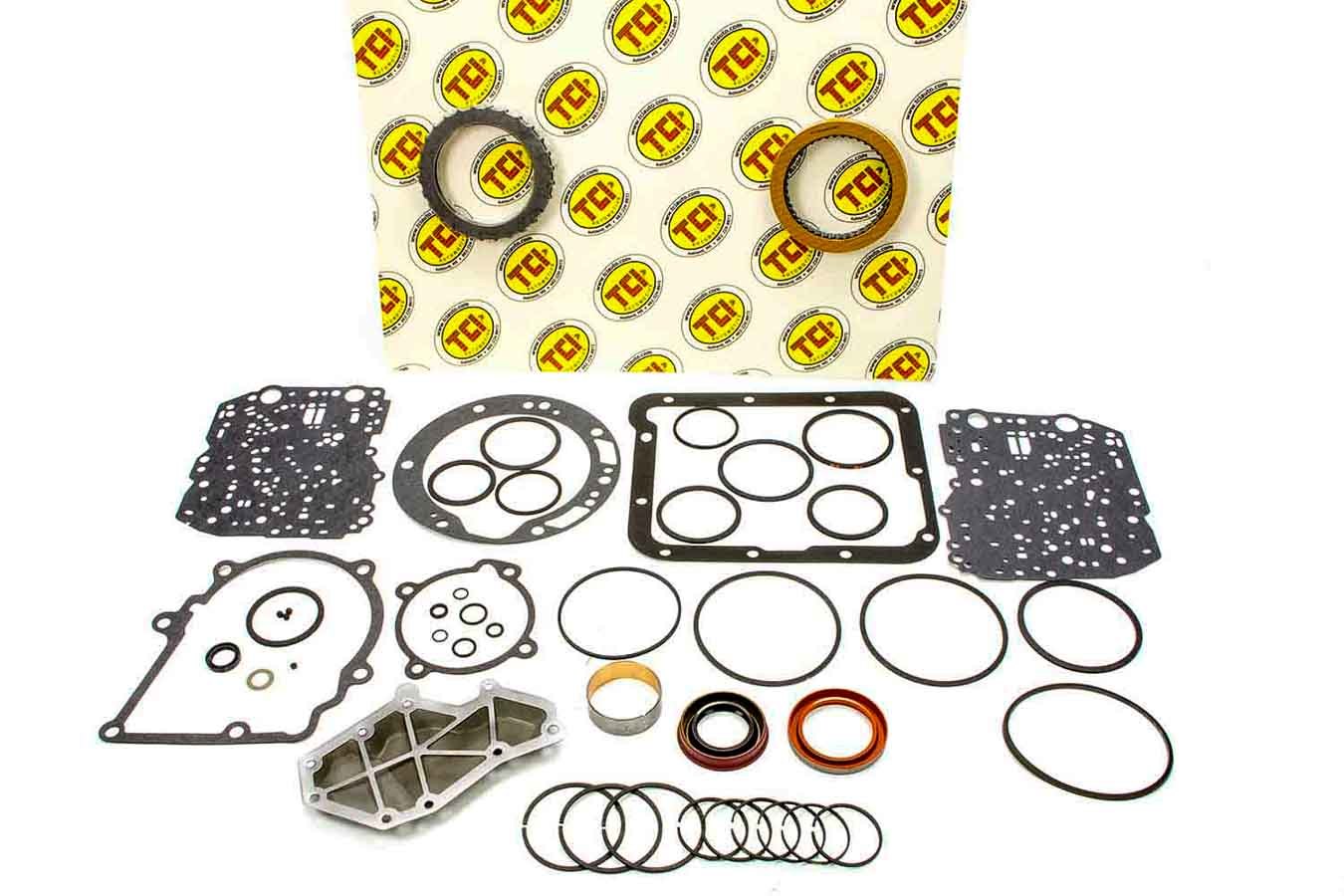 Tci Transmission Rebuild Kit - Automatic - Master Racing Overhaul - Clutches / Steels / Bands / Filter / Gaskets /