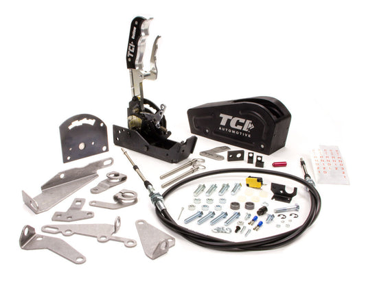 Tci Shifter - Outlaw - Automatic - Floor Mount - Reverse Pattern - Various 3-Speed Applications - Kit