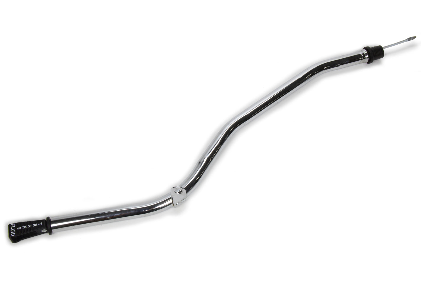 Tci Transmission Dipstick - Locking - OEM Length - Steel - Chrome - Powerglide - Each