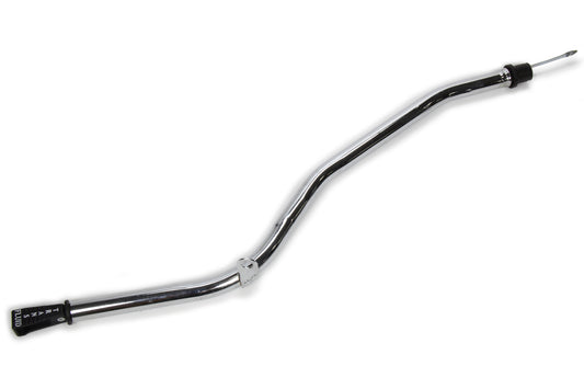 Tci Transmission Dipstick - Locking - OEM Length - Steel - Chrome - Powerglide - Each
