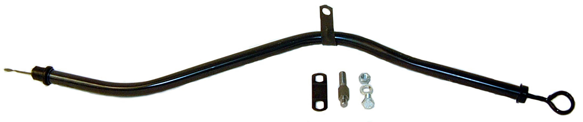 Tci Transmission Dipstick - OEM Length - Steel - Black Paint - Universal - Each