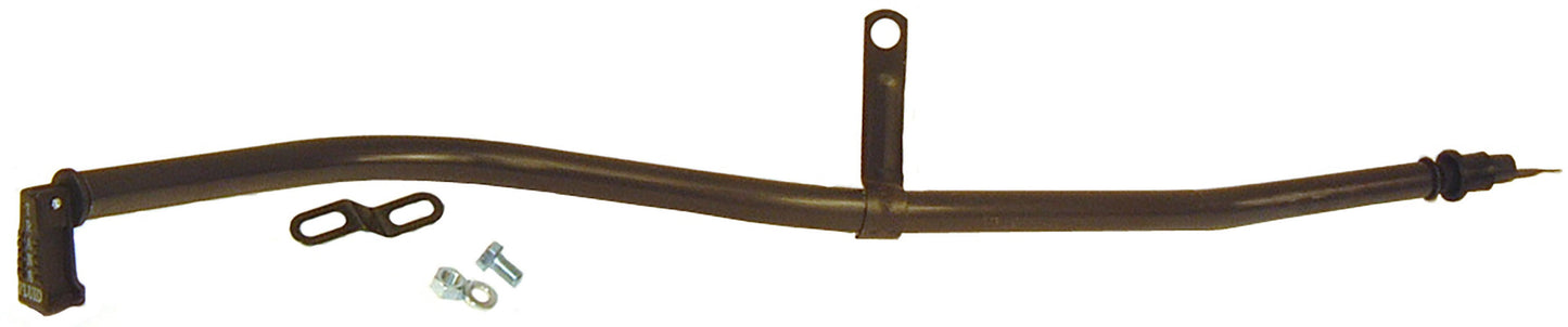 Tci Transmission Dipstick - Locking - OEM Length - Steel - Black Paint - 4L60E / 700R4 / 4L65E - Each