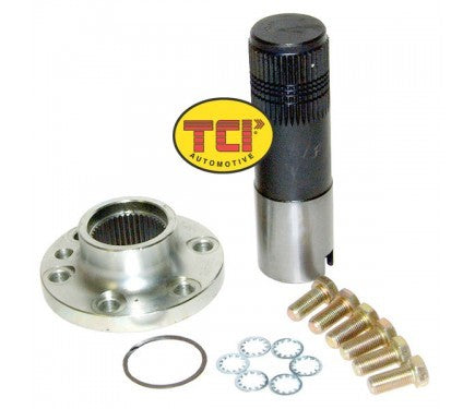 Tci Automatic Transmission Front Pump Drive - 2-Piece - Crank Mount - Steel - Powerglide - 2-Piece Seal - Chevy V8 - Kit