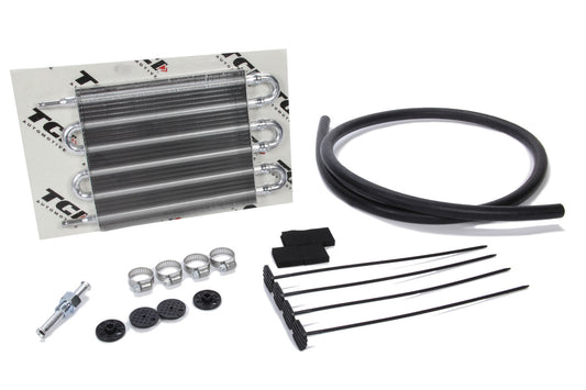 Tci Fluid Cooler - 12.5 x 7.5 x 0.75 in - Tube Type - 11/32 in Hose Barb Inlet / Outlet - Fitting / Hardware / Hose -