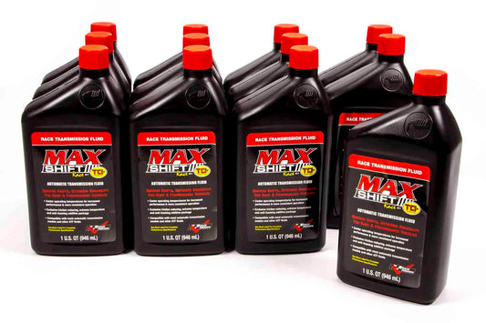 Tci Transmission Fluid - Max Shift Race Formula - ATF - Conventional - 1 qt Bottle - Set of 12