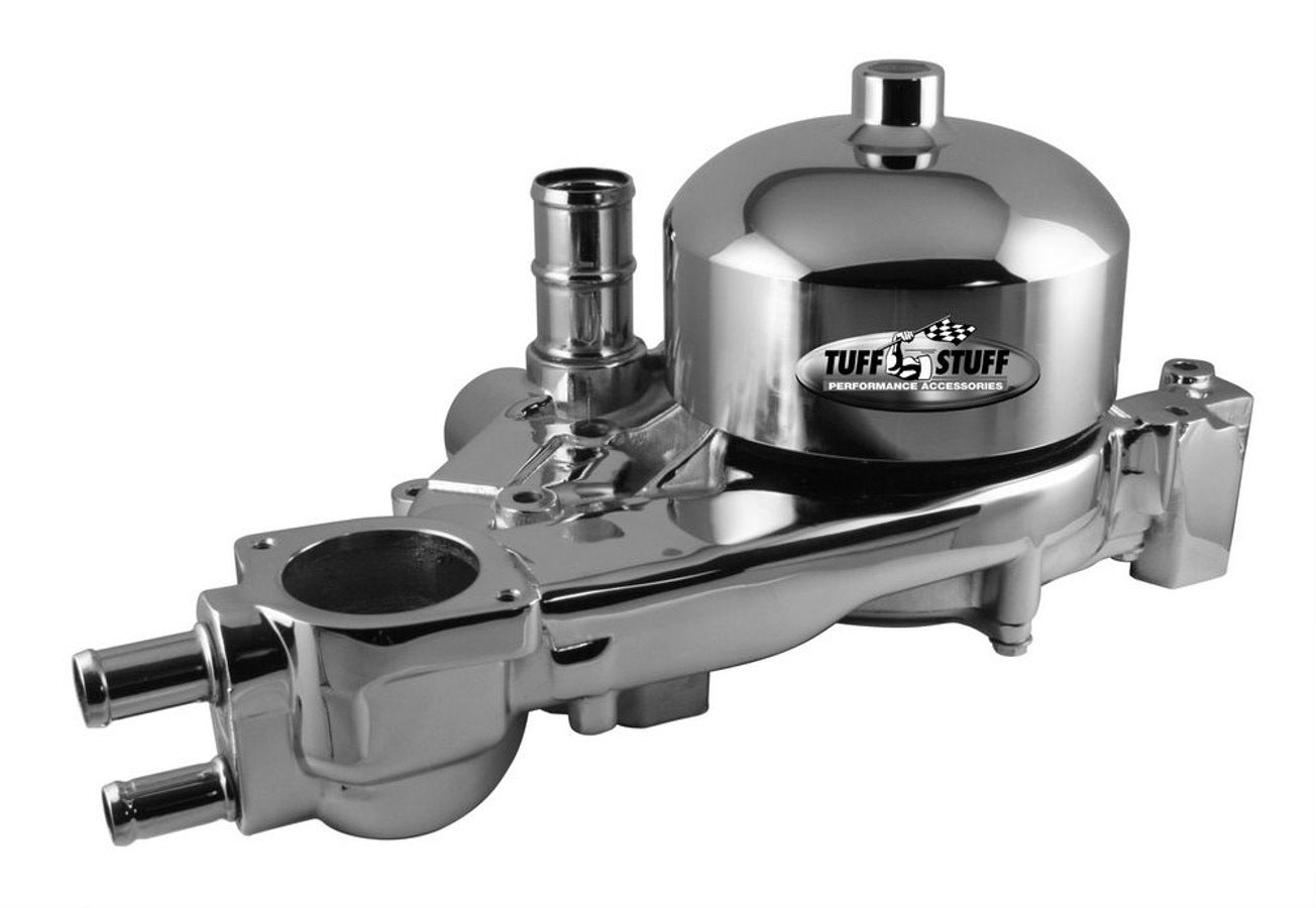 Tuff-Stuff Water Pump - Mechanical - Aluminum - Polished - GM LS-Series - Each