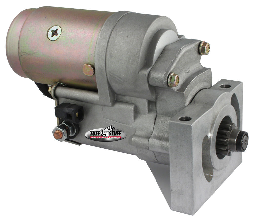 Tuff-Stuff Starter - Adjustable Mounting Block - Gear Reduction - Zinc - Oldsmobile / Pontiac V8 - Each