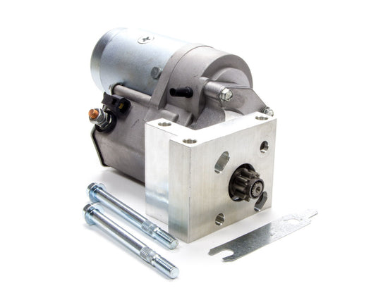 Tuff-Stuff Starter - Tuff Torque - Denso Style - Mini Starter - Gear Reduction - Zinc - 168 Tooth Flywheel - Straight