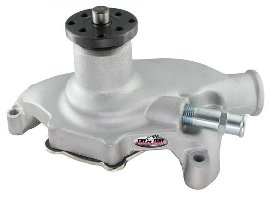 Tuff-Stuff Water Pump - Mechanical - Supercool - High Volume - Smoothie - Short Design - Aluminum - Natural - Small