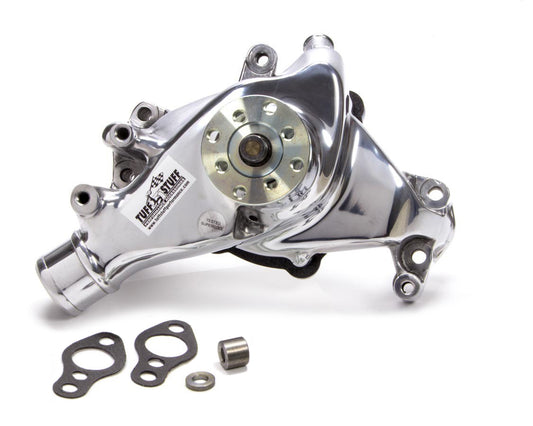 Tuff-Stuff Water Pump - Mechanical - Supercool - High Volume - Smoothie - Long Design - Aluminum - Polished - Small