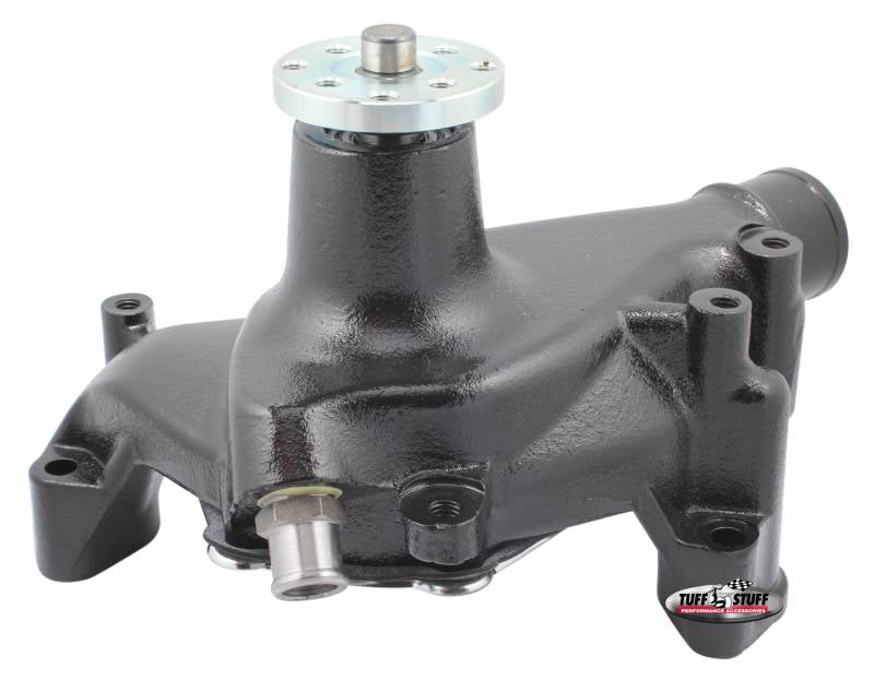 Tuff-Stuff Water Pump - Mechanical - Supercool - High Volume - Long Design - Aluminum - Black Powder Coat - Small
