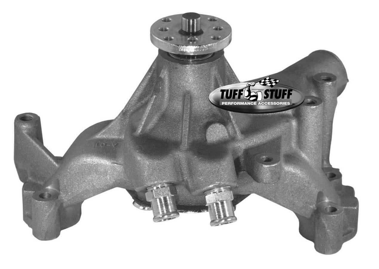 Tuff-Stuff Water Pump - Mechanical - Supercool - High Volume - Long Design - Iron - Natural - Big Block Chevy - Each