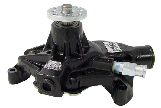 Tuff-Stuff Water Pump - Mechanical - Supercool - High Volume - Short Design - Iron - Black Powder Coat - Small Block