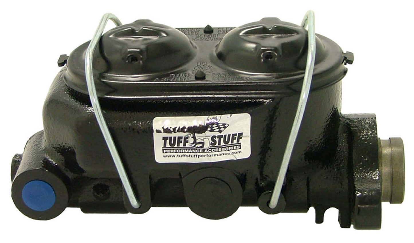 Tuff-Stuff Master Cylinder - Smoothie - 1.125 in Bore - Integral Reservoir - Iron - Black Powder Coat - 3-1/4 in