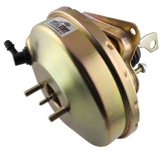 Tuff-Stuff Power Brake Booster - 9 in OD - Single Diaphragm - Steel - Cadmium - Ford Mustang 1967-70 - Each