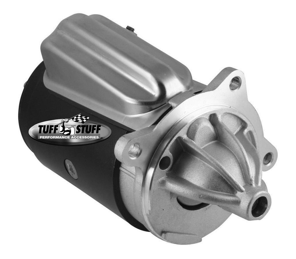 Tuff-Stuff Starter - Ford 3-Bolt - Gear Reduction - Black Powder Coat - 184 Tooth Flywheel - Ford FE-Series - Each