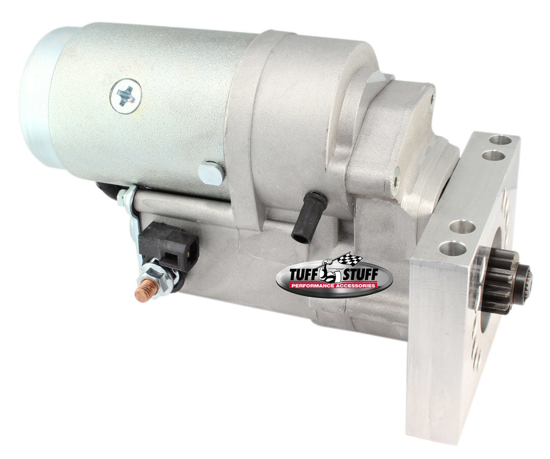 Tuff-Stuff Starter - Tuff Torque - Denso Style - 6 Position Mounting Block - Hardware / Shims Included - Zinc Plated -