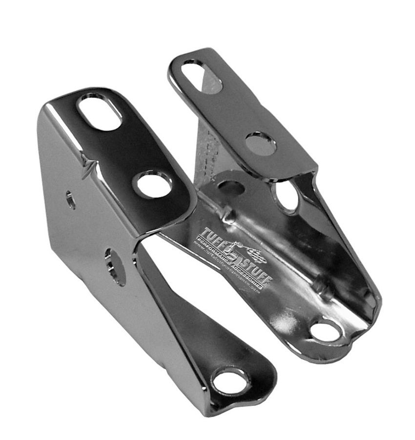 Tuff-Stuff Brake Booster Bracket - Steel - Chrome - GM 1967-72 - Kit