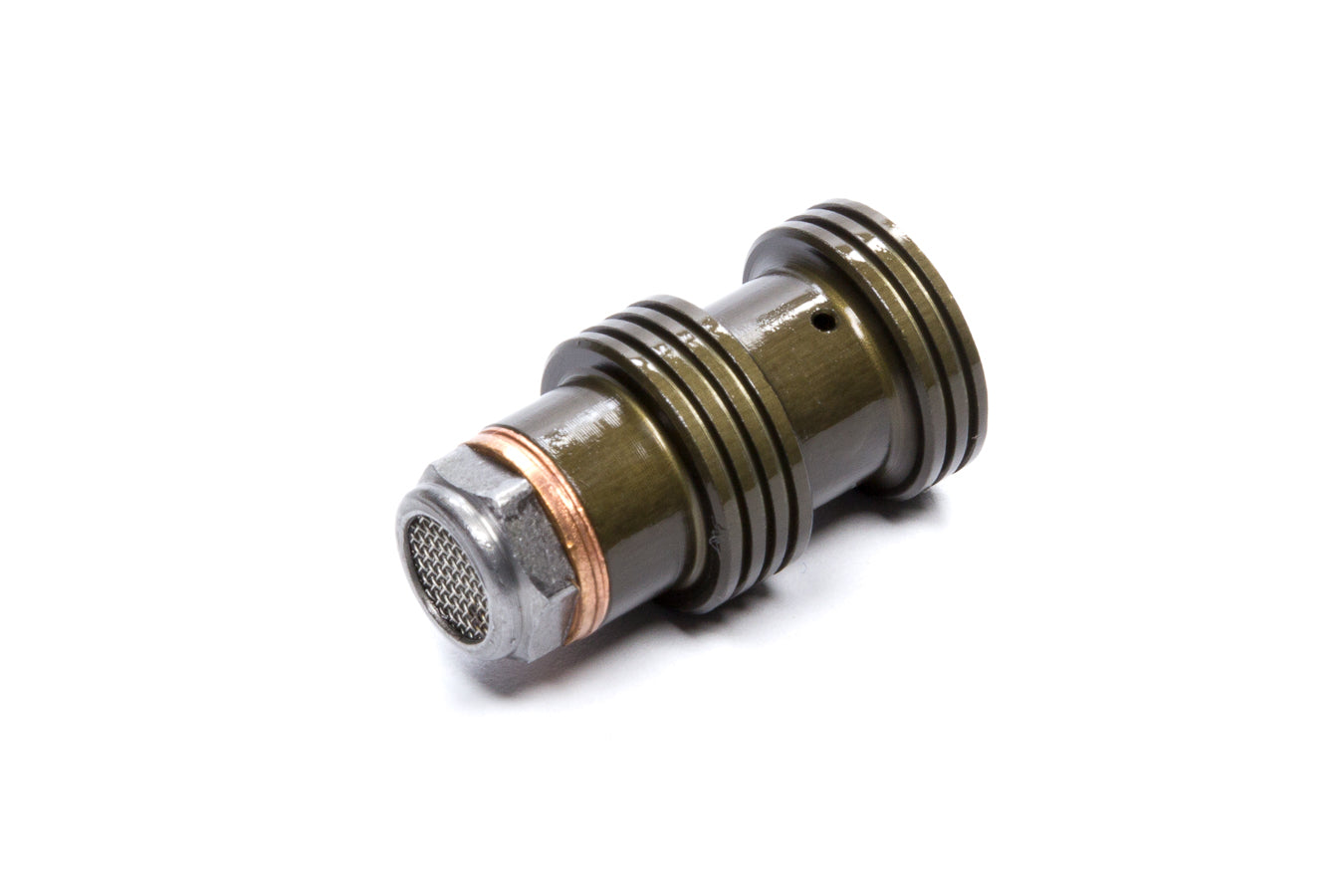 Tuff-Stuff Flow Control Valve - Power Steering - 850 psi - Steel - Natural - GM Style Pump to Ford Rack and Pinion -