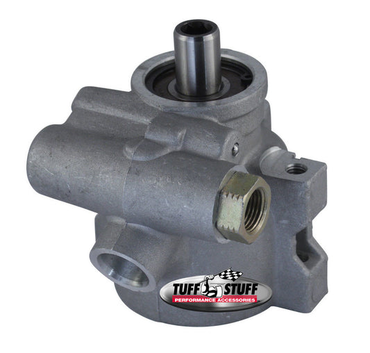 Tuff-Stuff Power Steering Pump - GM Type 2 - 3 gpm - 1200 psi - Aluminum - Natural - Universal - Each