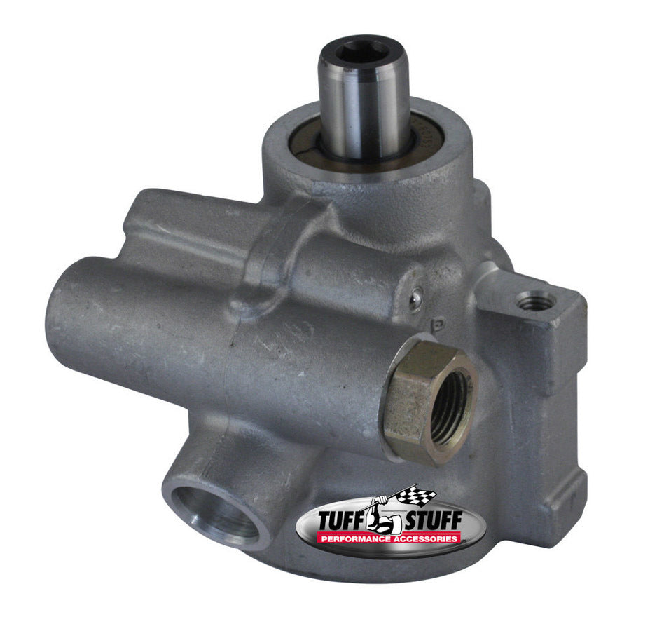 Tuff-Stuff Power Steering Pump - GM Type 2 - 3 gpm - 1200 psi - Aluminum - Natural - Universal - Each