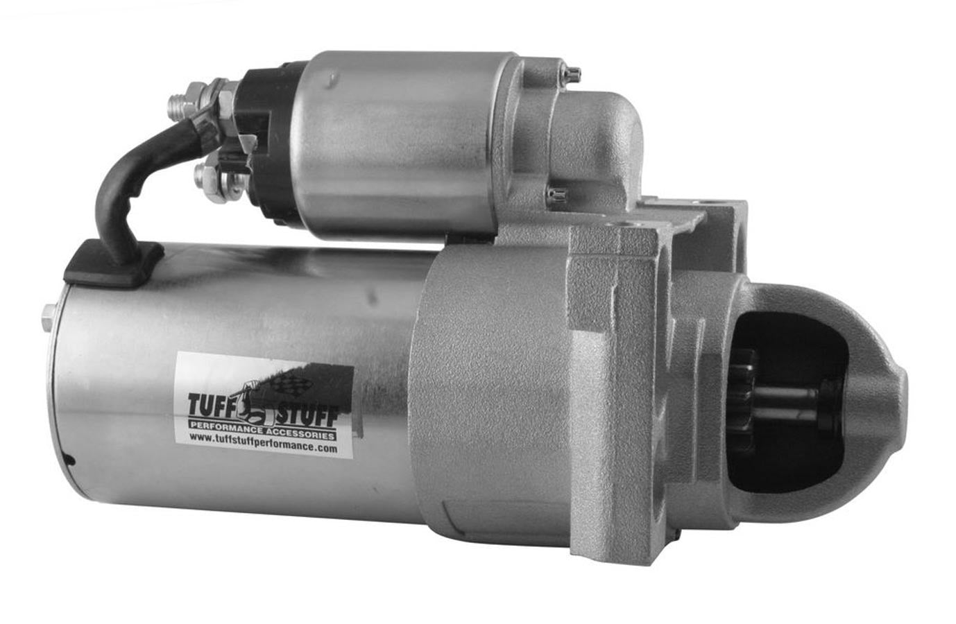 Tuff-Stuff Starter - OE Style - Gear Reduction - Zinc Plated - 153 / 168 Tooth Flywheel - GM LS-Series - Each
