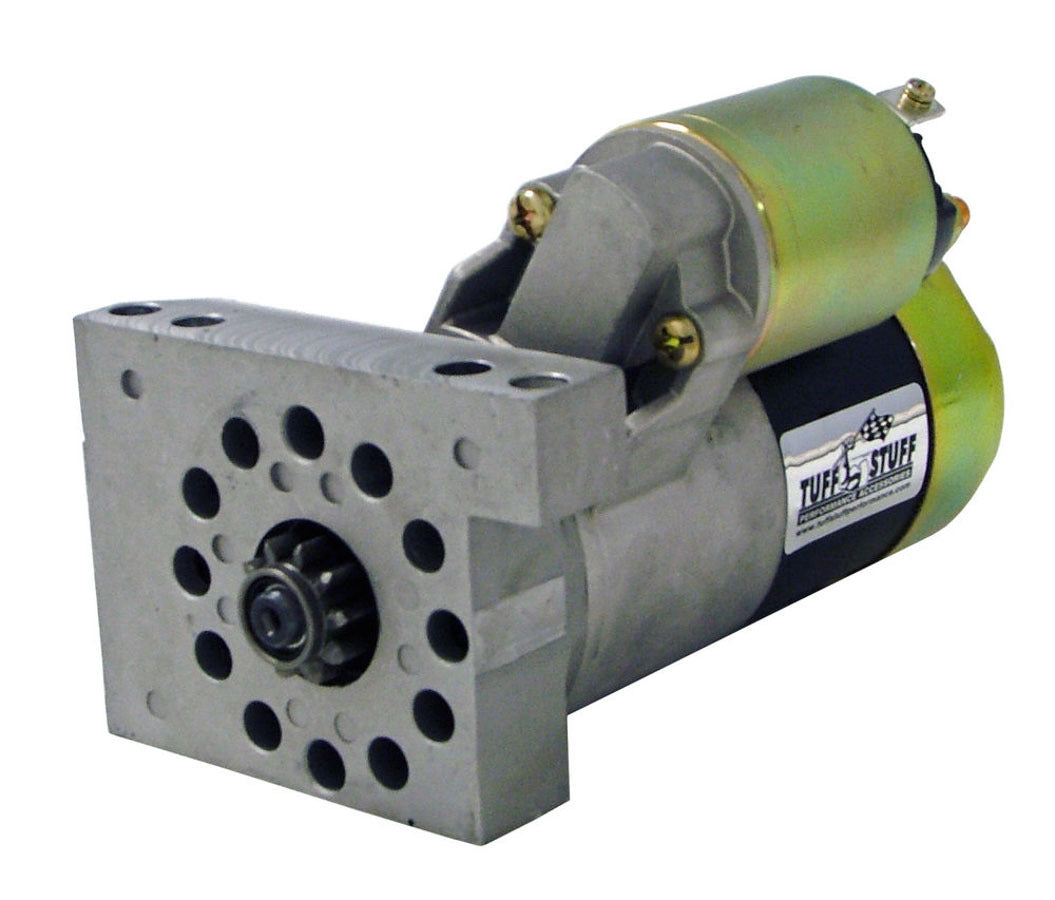 Tuff-Stuff Starter - Super-Lite - Mini Starter - 6.1:1 Gear Reduction - Zinc Plated - 153 / 168 Tooth Flywheel -