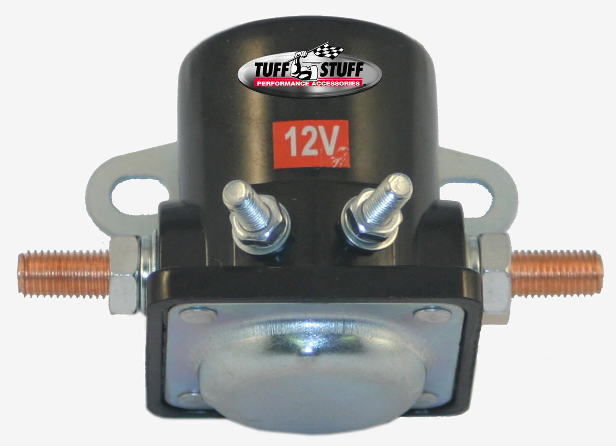 Tuff-Stuff Starter Solenoid - Hot Start - Remote - Black - GM Fullsize Starters - Each