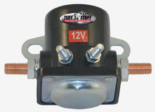 Tuff-Stuff Starter Solenoid - Hot Start - Remote - Black - GM Fullsize Starters - Each