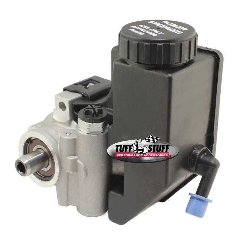 Tuff-Stuff Power Steering Pump - Type II - 3 gpm - 1200 psi - Aluminum - Natural - Universal - Each