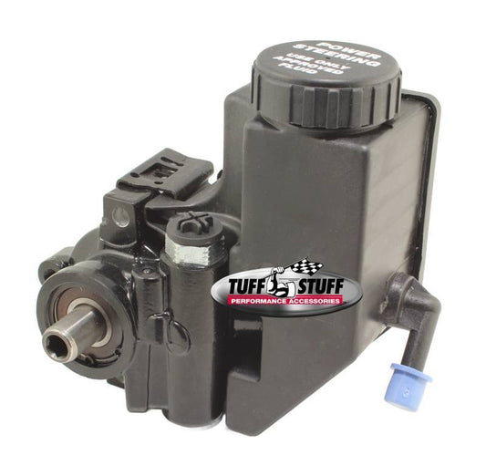 Tuff-Stuff Power Steering Pump - Type II - 3 gpm - 1200 psi - Aluminum - Black Paint - Universal - Each