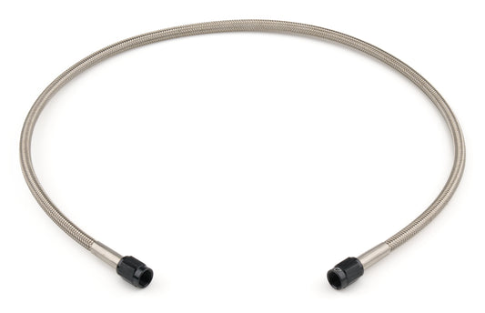 Vibrant Performance AN Hose Assembly - 24 in Long - 3 AN Hose - 3 AN Straight Female to 3 AN Straight Female - Braided